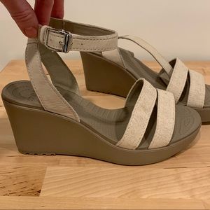 Crocs sandals size 9